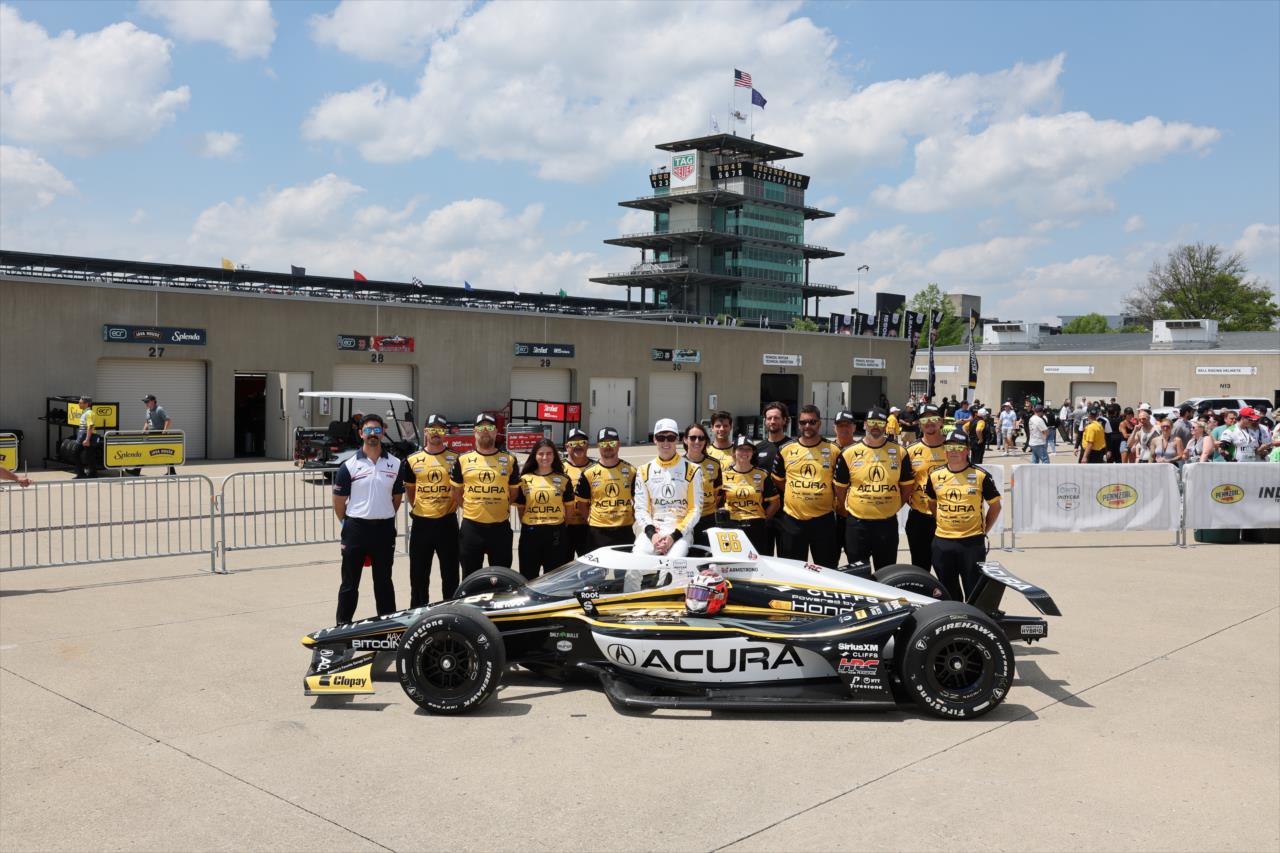 Marcus Armstrong - Indianapolis 500 Qualification Photo - By: Travis Hinkle -- Photo by: Travis Hinkle